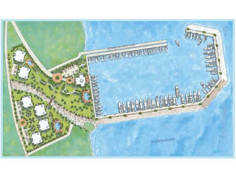 проект марины Tamarind Cove Marina