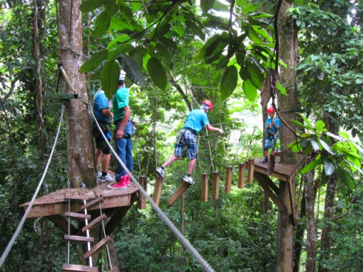 zip lining