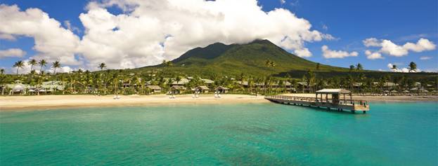 Пристань рядом с курортом Four Seasons Resort Nevis