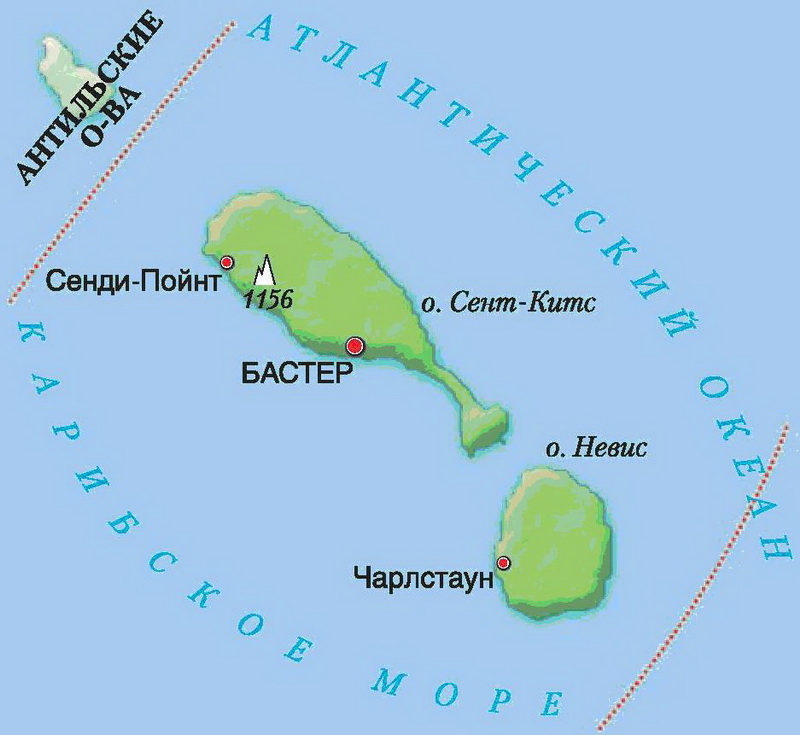 Остров Невис