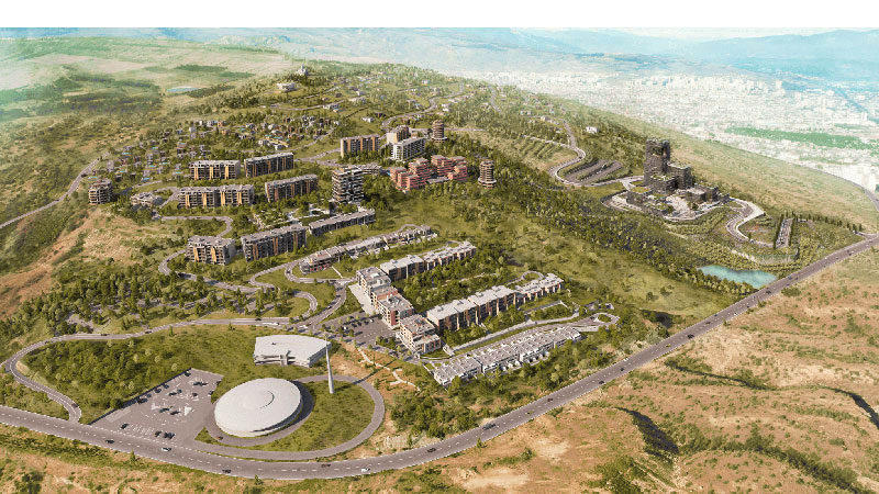 Недвижимость в Грузии с правом на ВНЖ: частный дом в Lisi Green Town 
