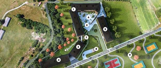 План отеля Montis Mountain Resort