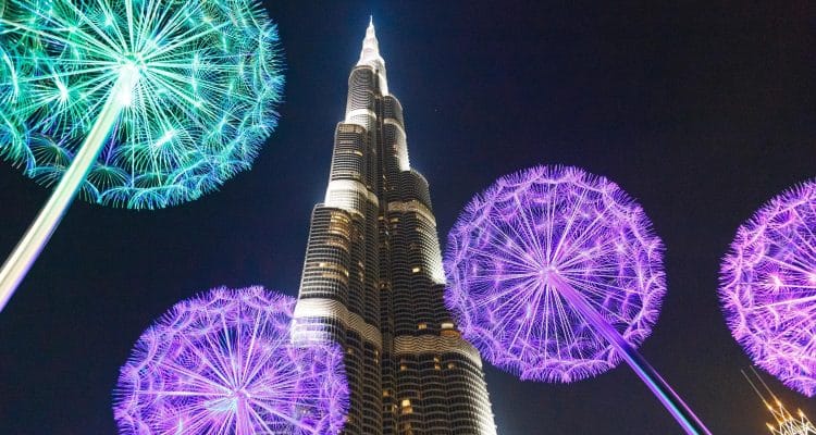небоскреб Burj Khalifa в Дубае