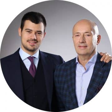 Miodrag and Aleksandar Kostić