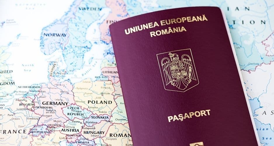 Паспорт Румынии