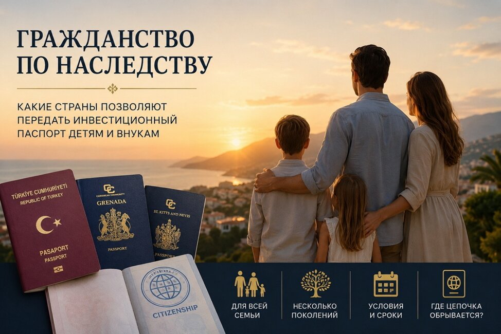 Инвестиционное гражданство по наследству